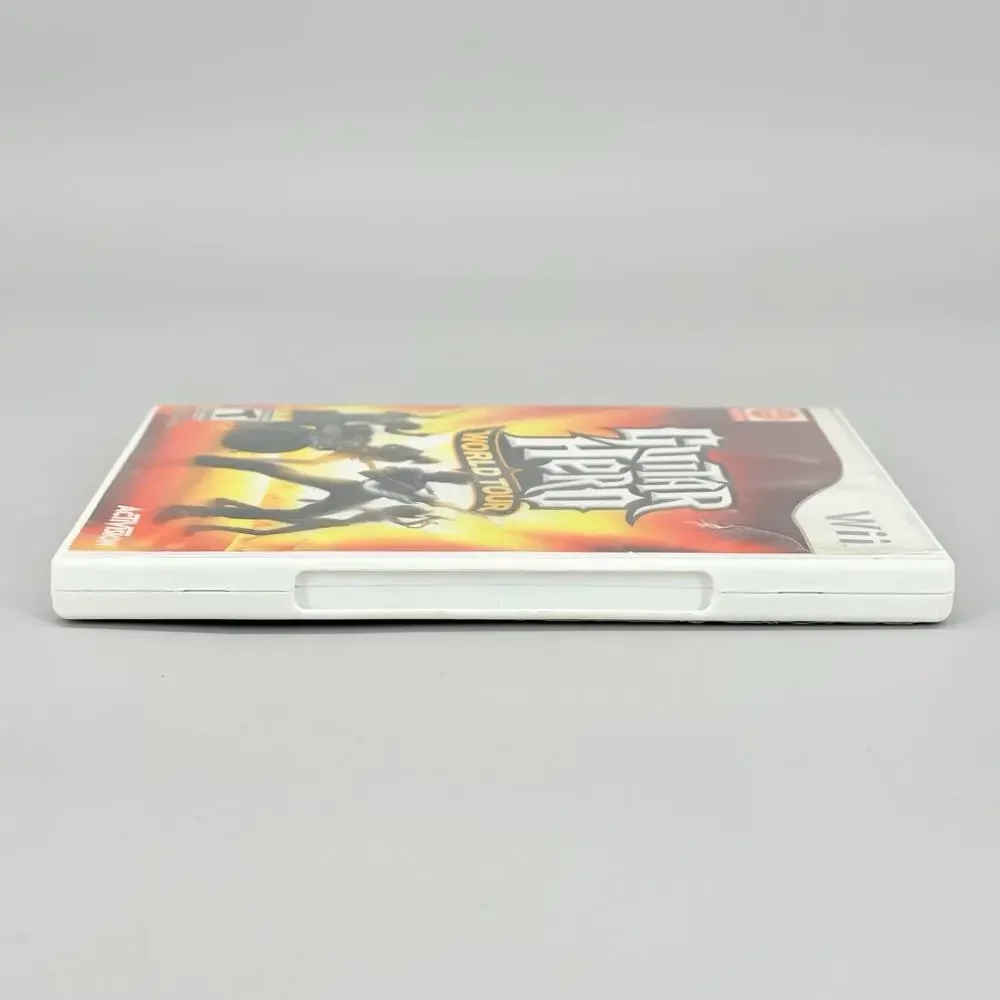 Guitar Hero World Original Nintendo Wii Replacement Case & Manual Only No Game